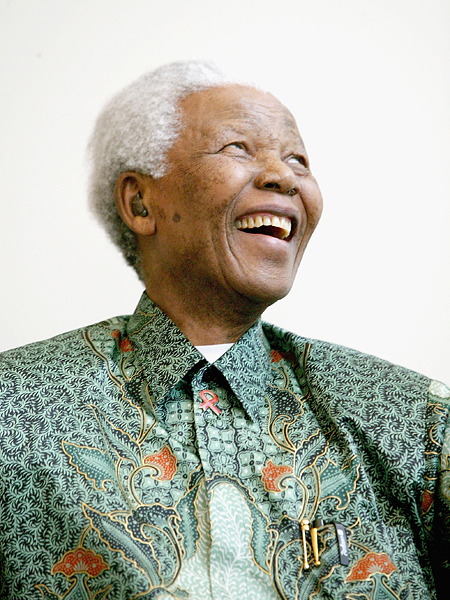 First Democratically Elected President of South Africa Nelson Mandela