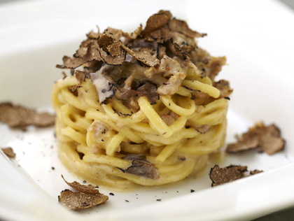 Avalon Beverly Hills pasta with truffles
