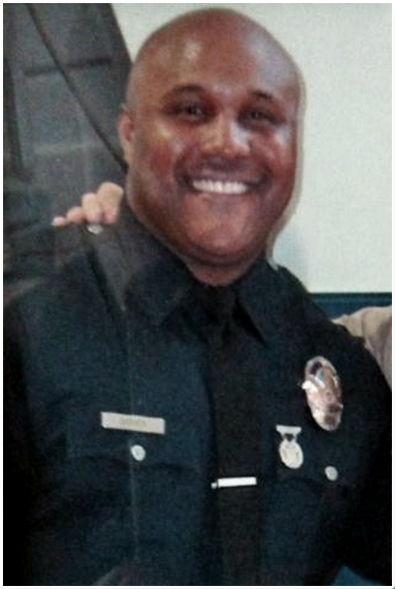 Chris Dorner, who was hired by the LAPD in 2005, was named Wednesday night as a suspect in the murders of Monica Quan and Keith Lawrence. He was terminated for making false statements against another officer. (credit: Facebook)