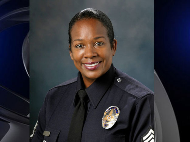 Sgt. Jeretta Sandoz is a 20-year LAPD veteran who has previously served as a mediator for the department. (Photo courtesy Facebook/VOTE Jerretta Sandoz for 2013 League Director)