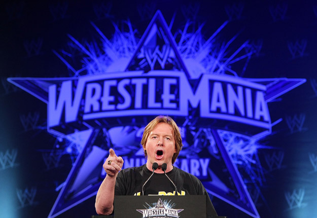 NEW YORK - MARCH 31:  "Rowdy" Roddy Piper attends the WrestleMania 25th anniversary press conference at the Hard Rock Cafe? on March 31, 2009 in New York City.