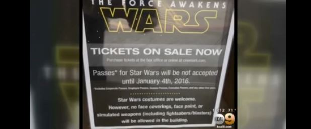 Local Theaters Implementing Bans On Costumes For New Star Wars