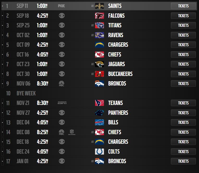 NFL Releases Schedules For All 32 Teams CBS Los Angeles