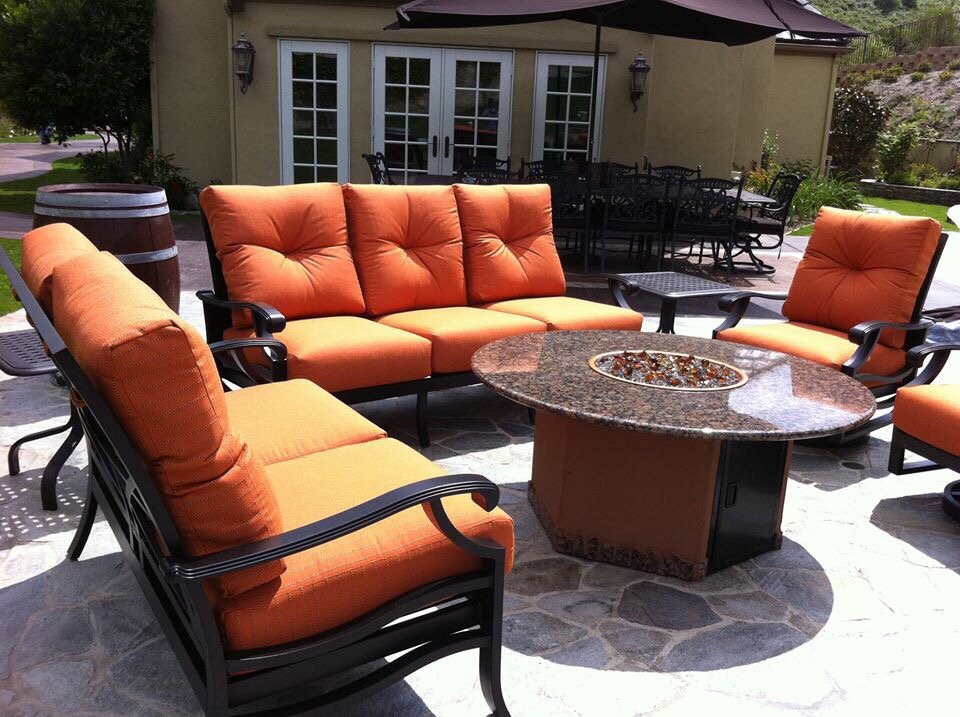 Outdoor Furniture In Orange County, Orange Outdoor Furniture