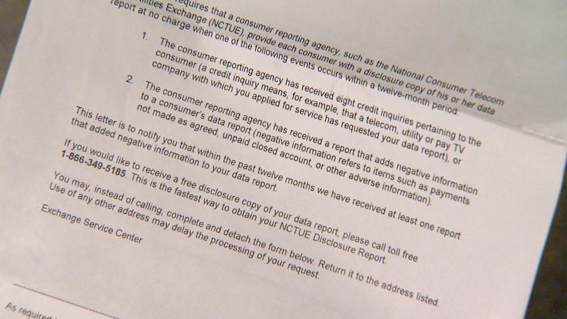 Letter Of Explanation For Credit Inquiries Sample from denver.cbslocal.com
