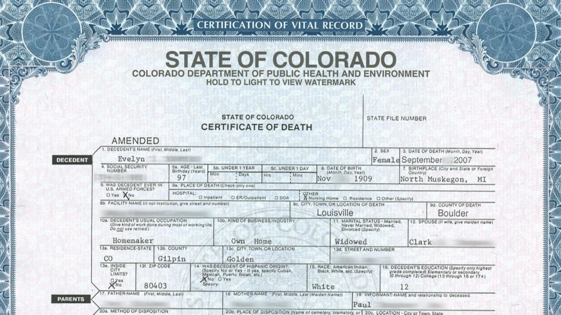 Are Death Certificates Public Record California 