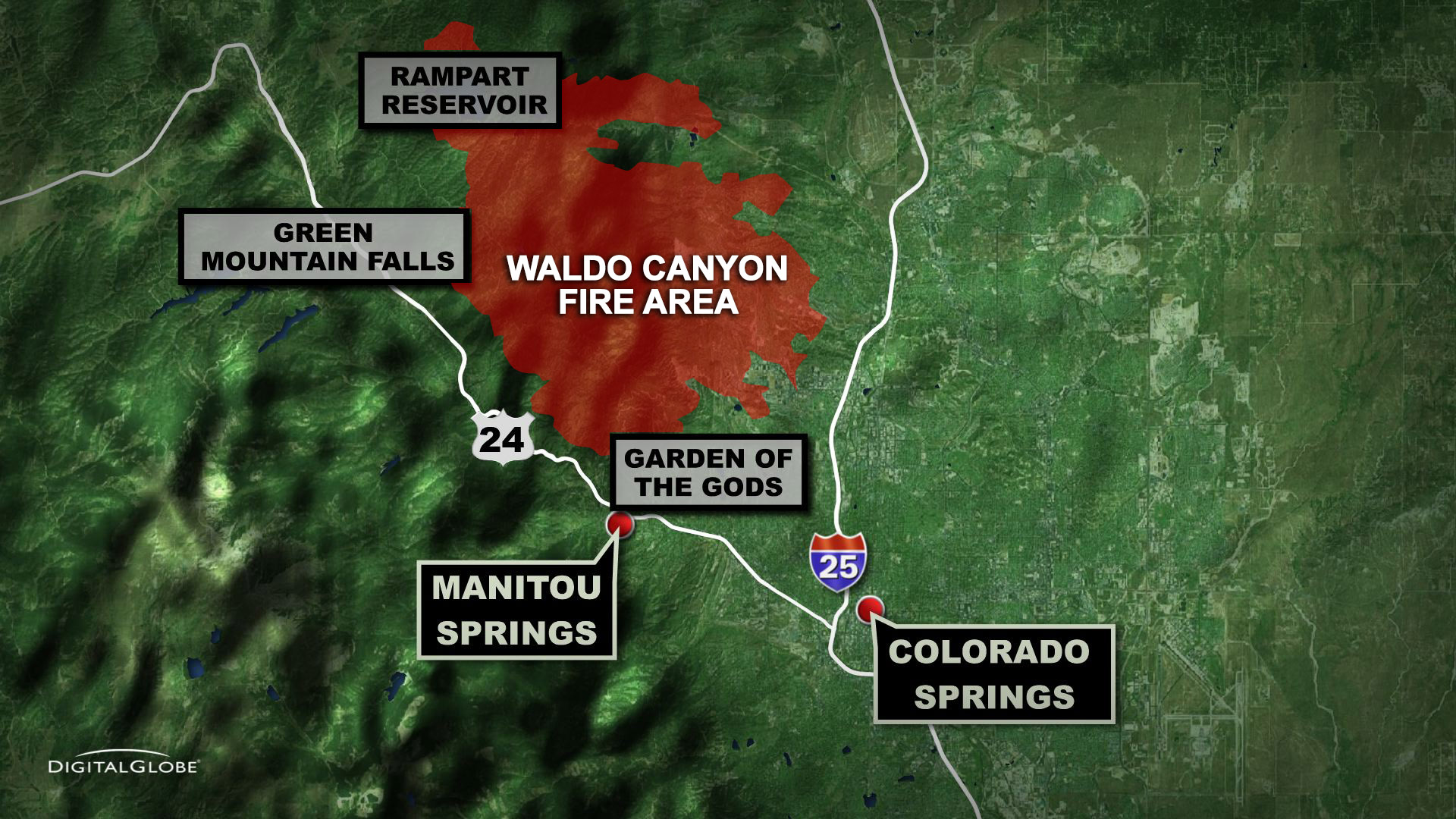 Flood Risk Maps Released For Waldo Canyon Scar Cbs Denver
