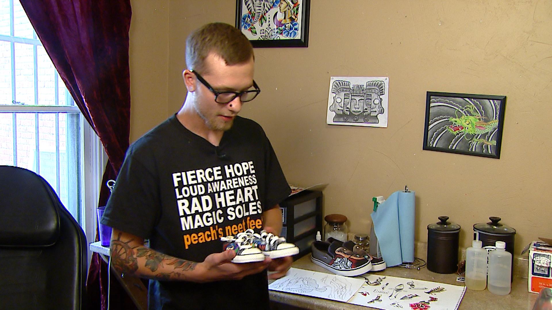 Tattoo Artist Helps Bring Smiles To Kids Battling Cancer