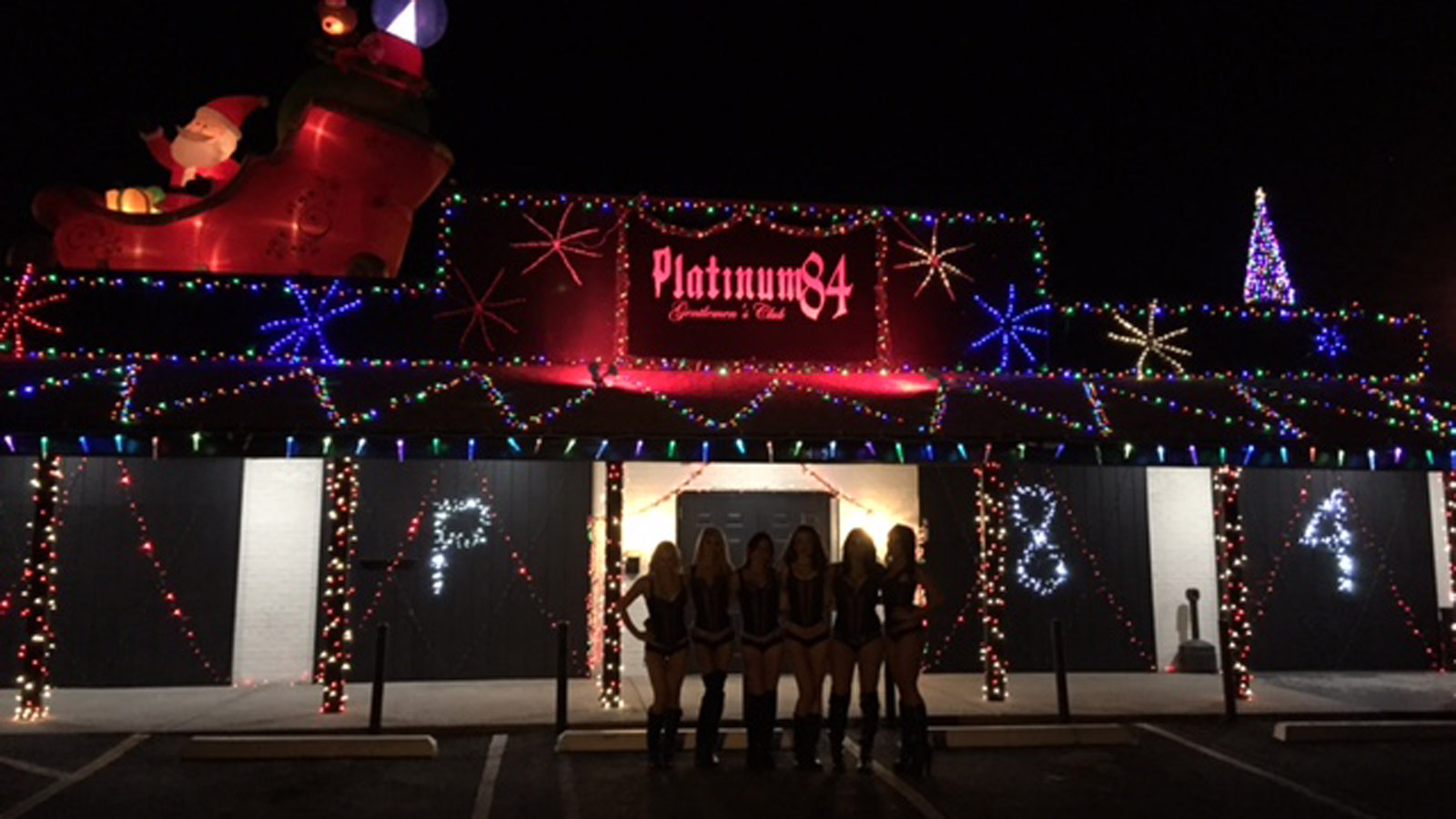 Only In Federal Heights: Strip Club Wins City Holiday Lights Contest.
