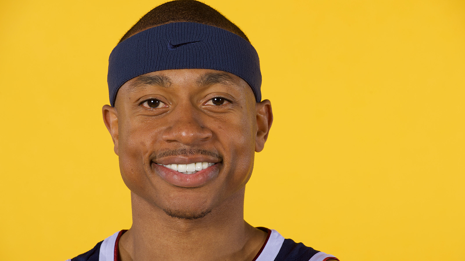 Isaiah Thomas of the Denver Nuggets poses for a portrait during the Denver Nuggets Media Day at the Pepsi Center on Sept. 24, 2018. (Photo by Jamie Schwaberow/Getty Images)