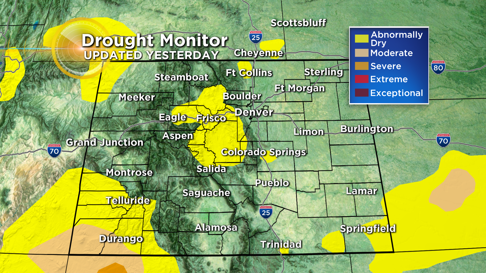 Colorado Weather: Drought Suddenly Returns To The State – CBS Denver