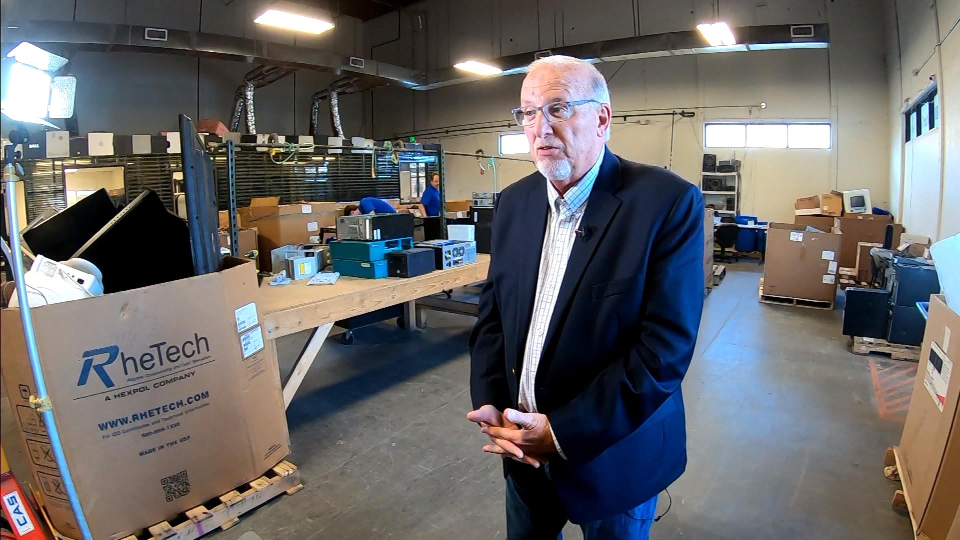 Blue Star Recyclers founder Bill Morris