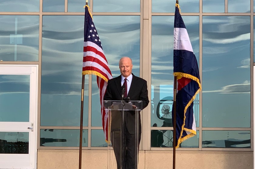 Mike Coffman declares victory in the Aurora mayor's race (