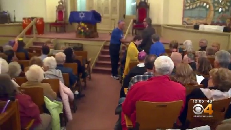 Temple Emanuel Holds First Service Since Arrest Of Richard Holzer In Foiled Bomb Plot