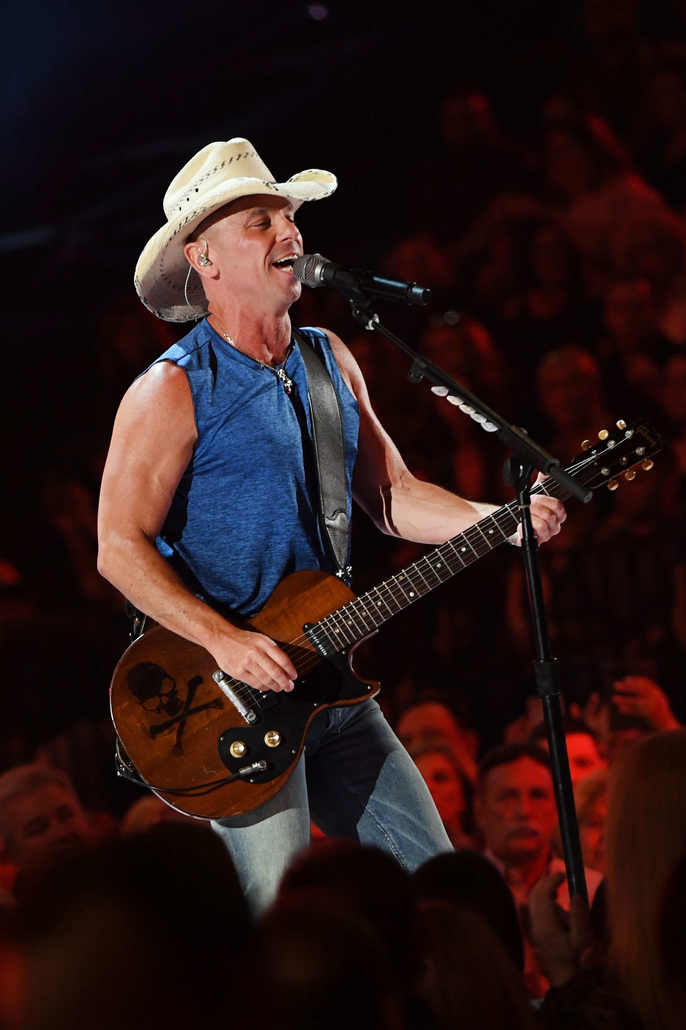 Kenny Chesney performs onstage during the 53rd Academy of Country Music Awards in 2018 in Las Vegas.