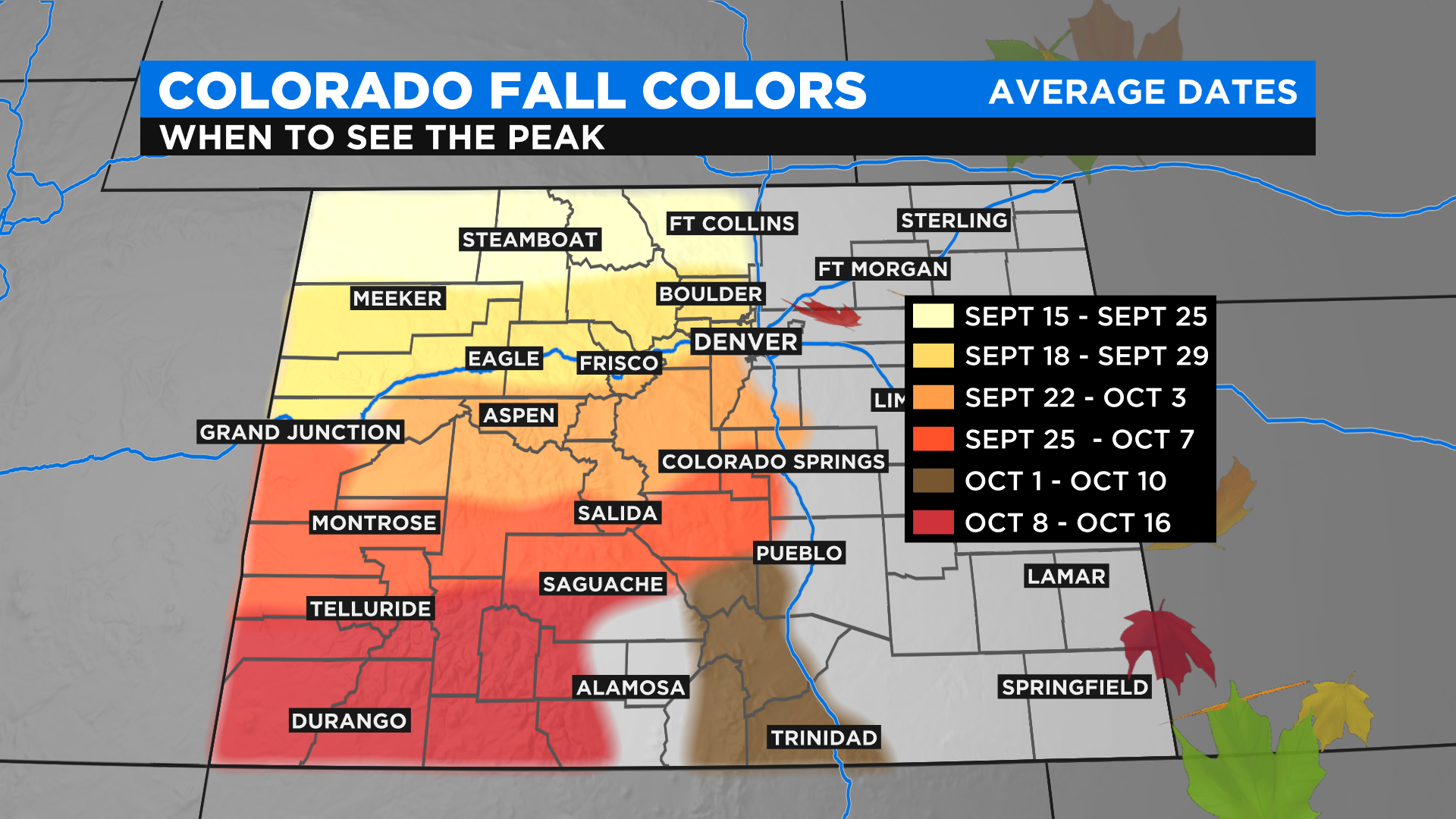 Colorado’s Drought Could Accelerate — And Dull — Fall Colors This Year