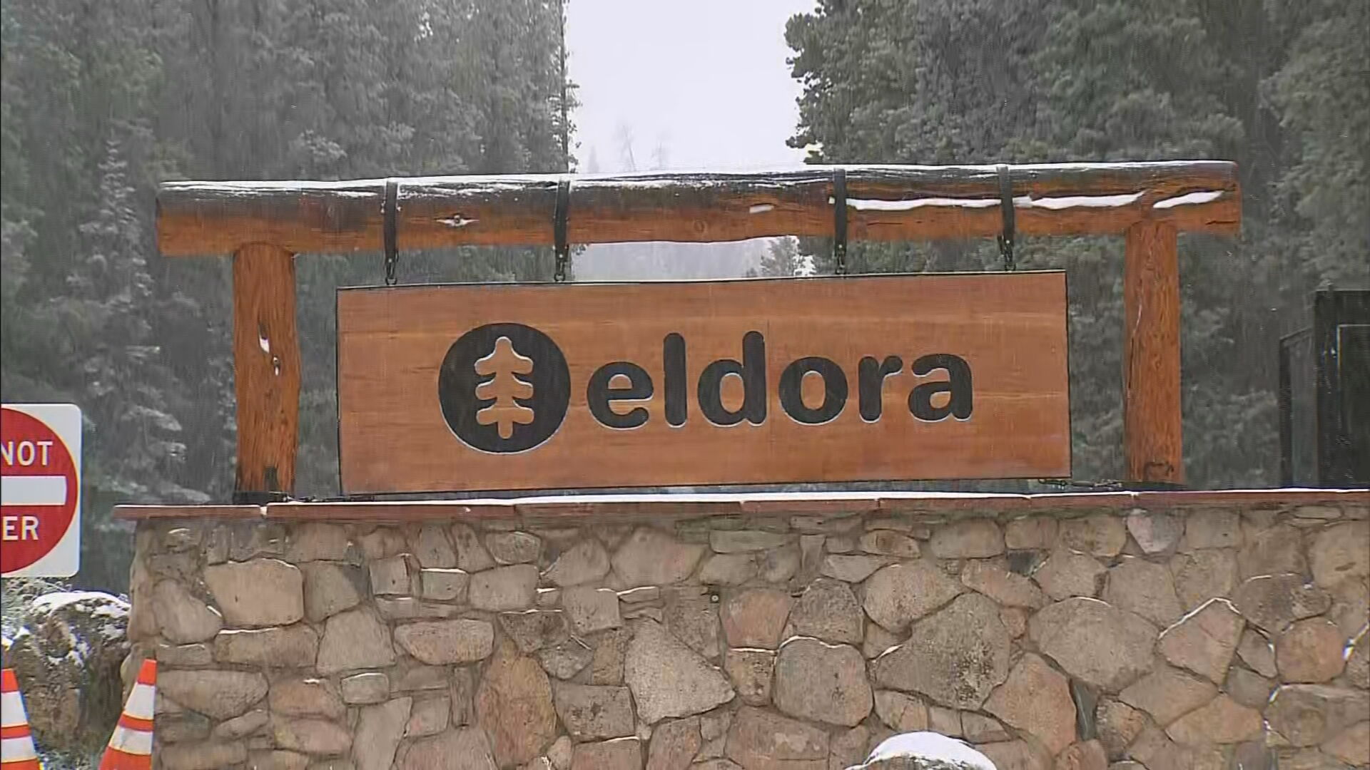 Snow At Eldora Ski Area