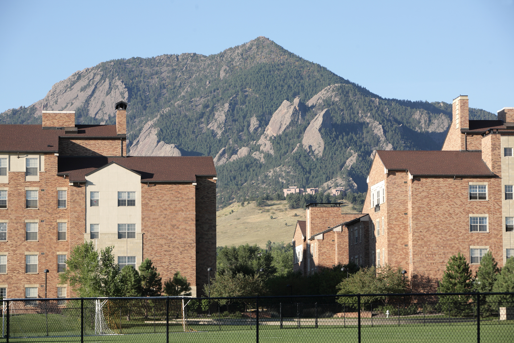 Bear Creek Apartments and Williams Village dorms at University of Colorado Boulder