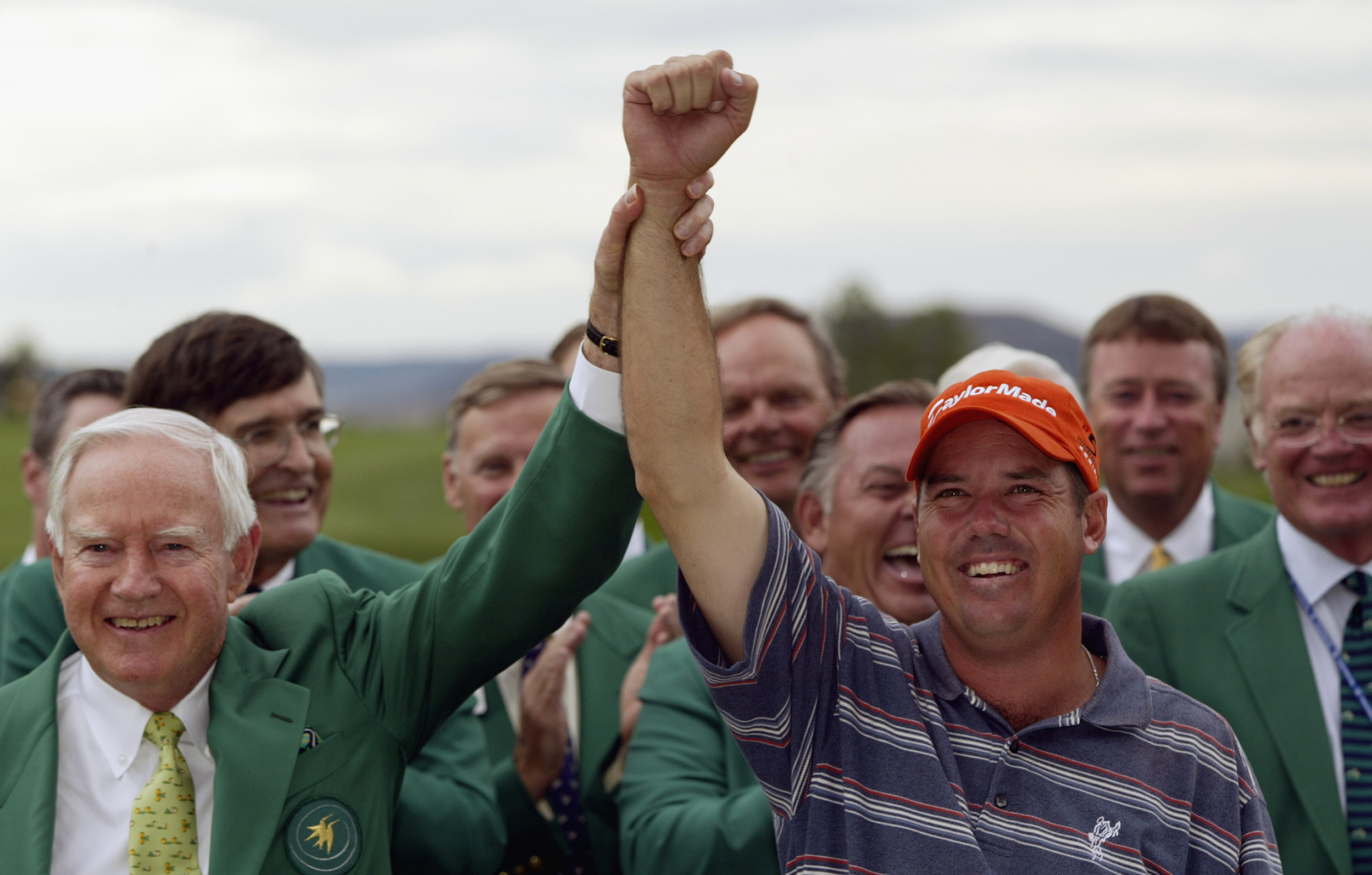 Rich Beem wins the International at Castle Pines Golf Club on Aug. 4, 2002, by 1 point over Steve Lowery. Beem finished with a +44, adding 19 on the day in the modified Stableford system -- one point shy of the course record.