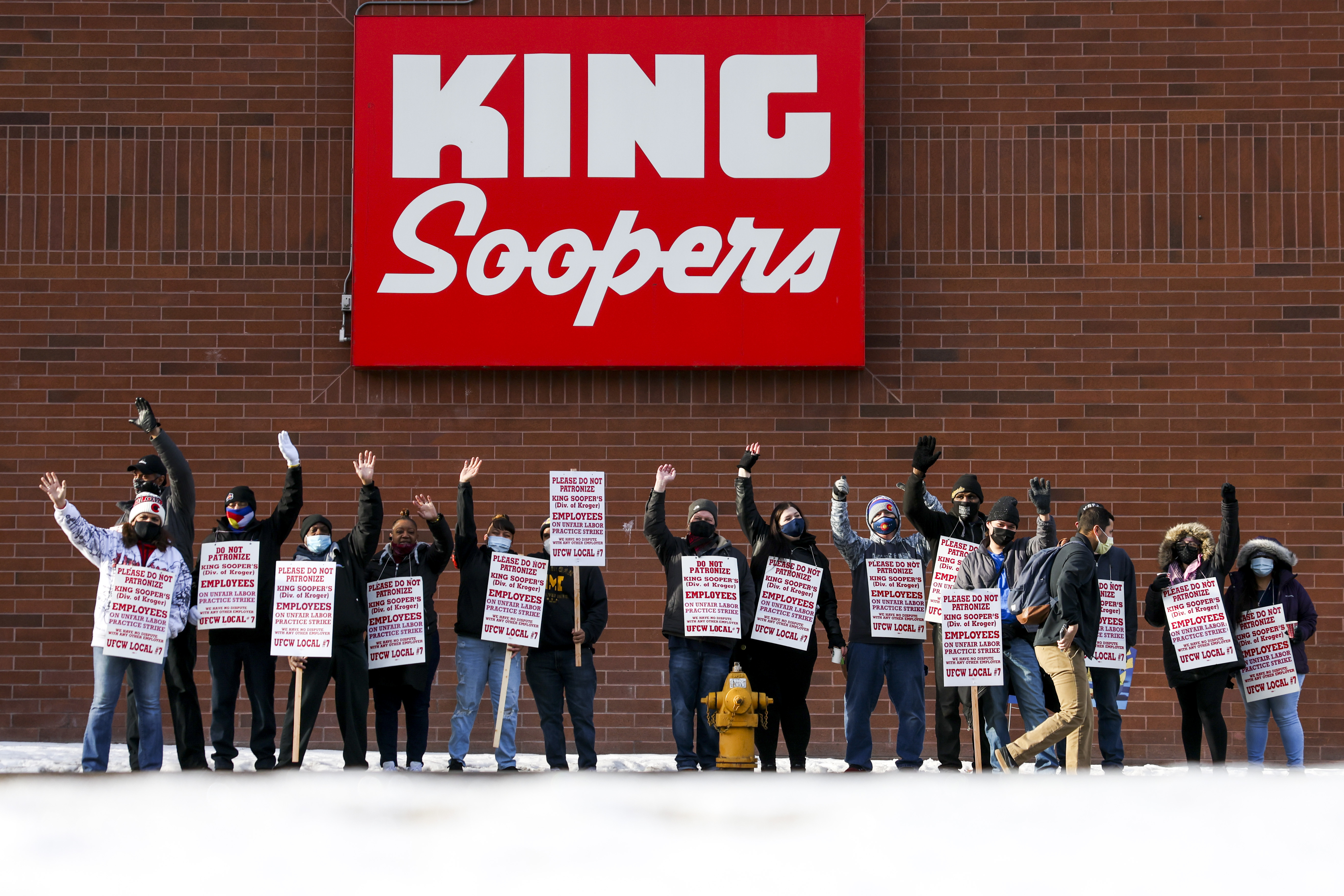 King Sopers strike begins, union says grocery stores have 'unfair labor practices'